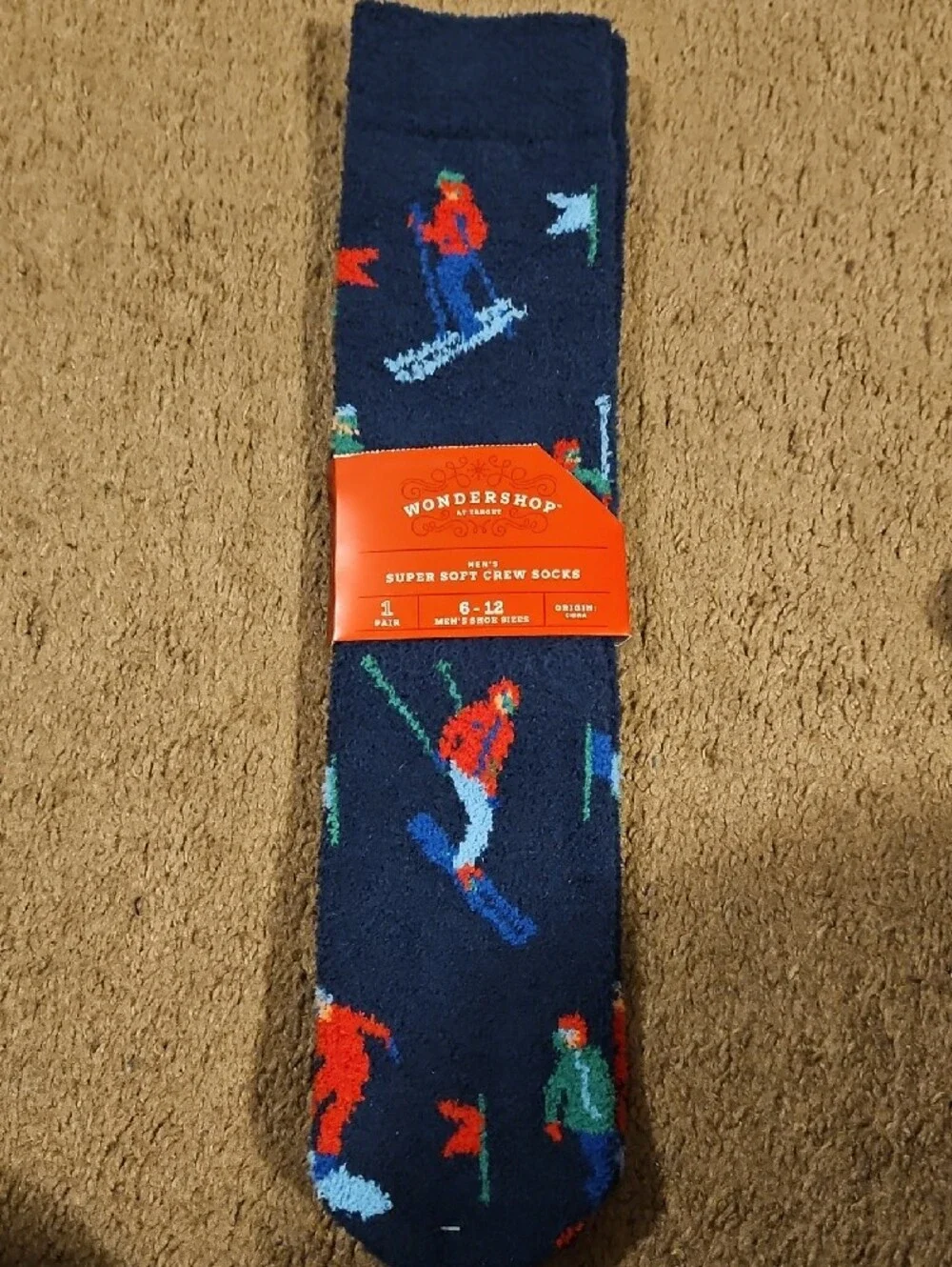 Wondershop Mens Super Soft Crew Socks